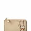 Chloé Malou Zippered Small Leather Coin Purse Women Wallets & Card Cases