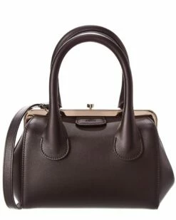 Chloé Joyce Small Frame Leather Satchel Women Satchels & Top Handles