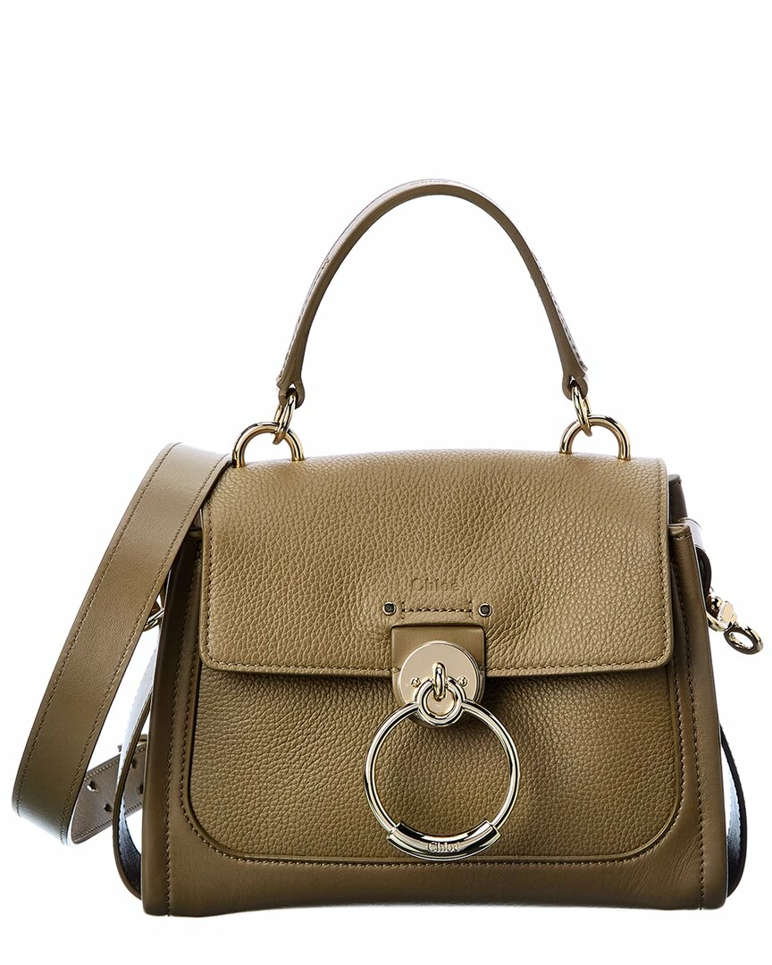 Chloé Tess Day Mini Leather Shoulder Bag Women Shoulder Bags