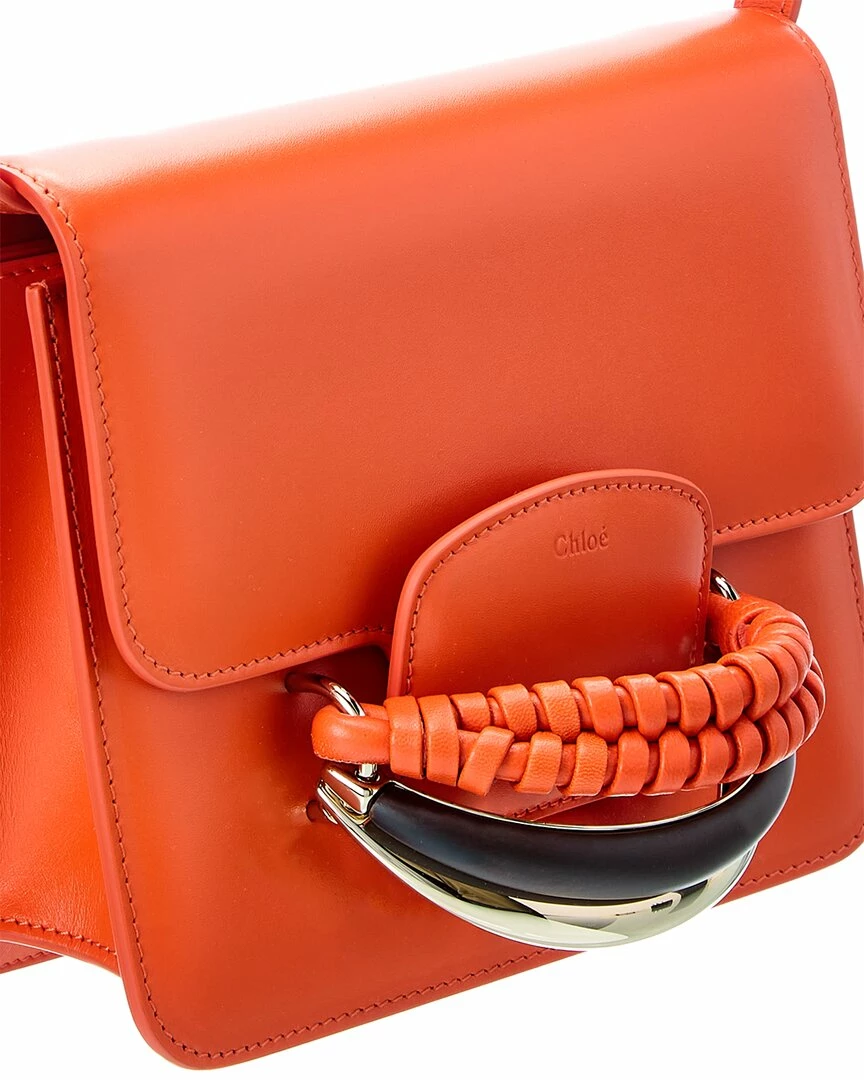 Chloé Kattie Leather Crossbody Women Crossbody Bags - Image 3