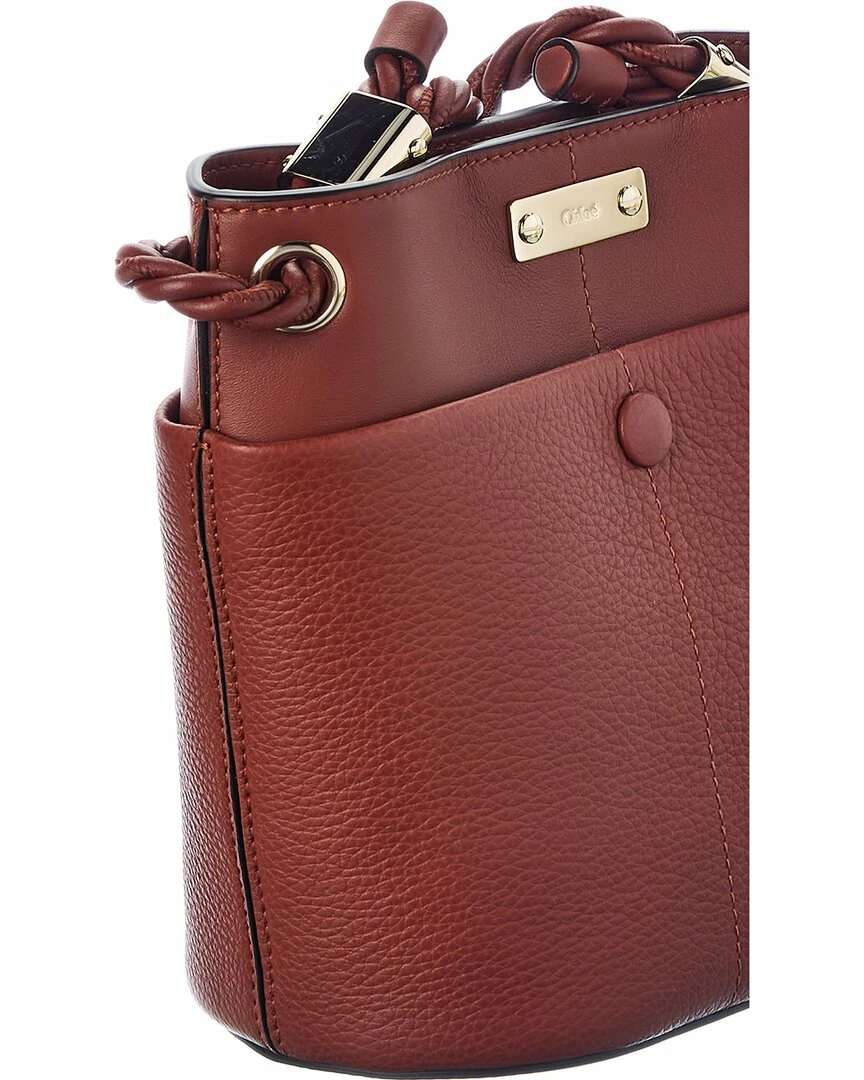 Chloé Key Small Leather Bucket Bag Women Bucket Bags - Image 3
