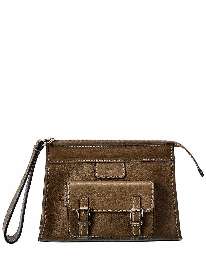 Chloé Edith Small Leather Pouch Women Wallets & Card Cases