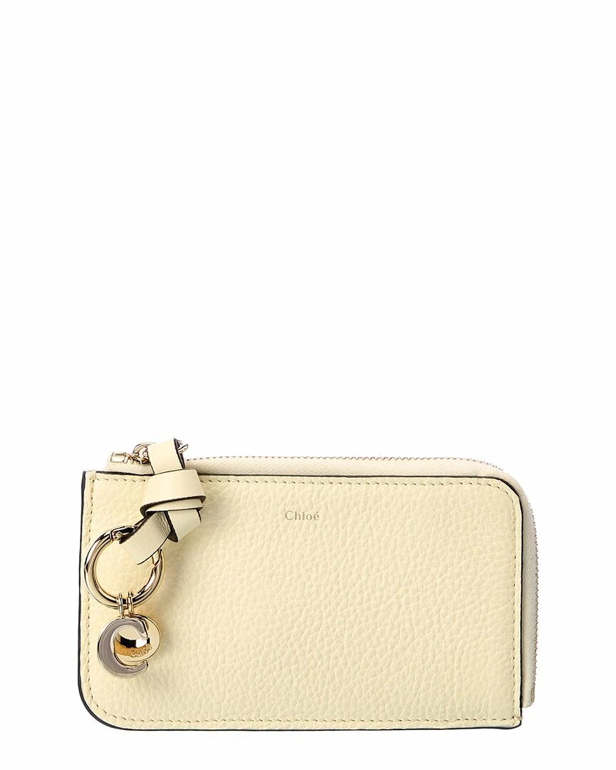 Chloé Alphabet Leather Coin Purse Women Wallets & Card Cases