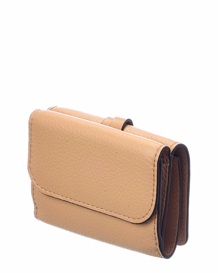 Chloé Alphabet Leather Coin Purse Women Wallets & Card Cases - Image 2