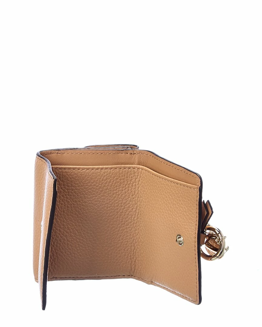 Chloé Alphabet Leather Coin Purse Women Wallets & Card Cases - Image 4