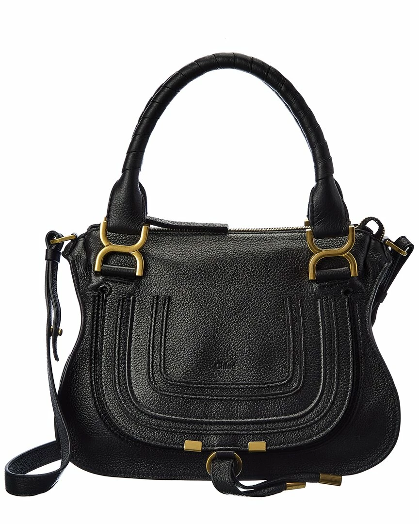 Chloé Marcie Small Leather Satchel Women Satchels & Top Handles