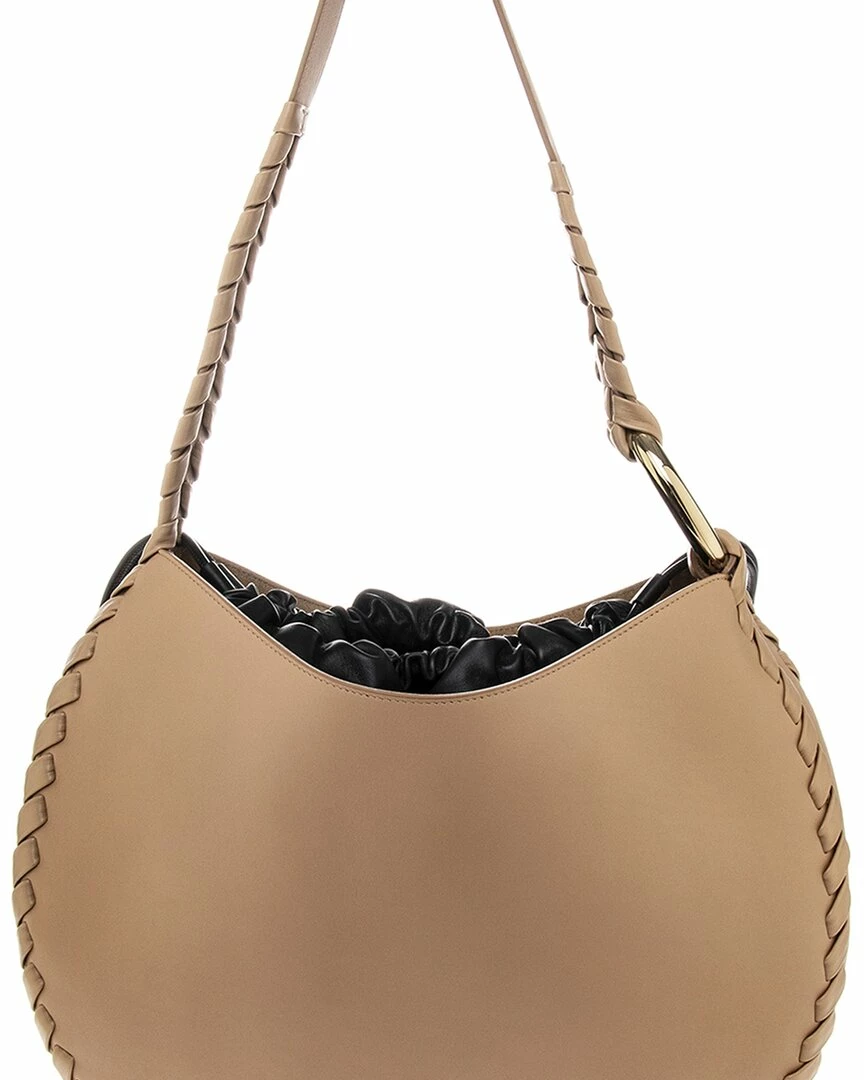 Chloé Mate Leather Hobo Bag Women Shoulder Bags - Image 3