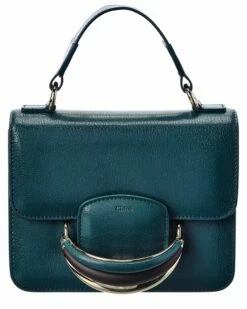 Chloé Kattie Top Handle Leather Crossbody Women Crossbody Bags