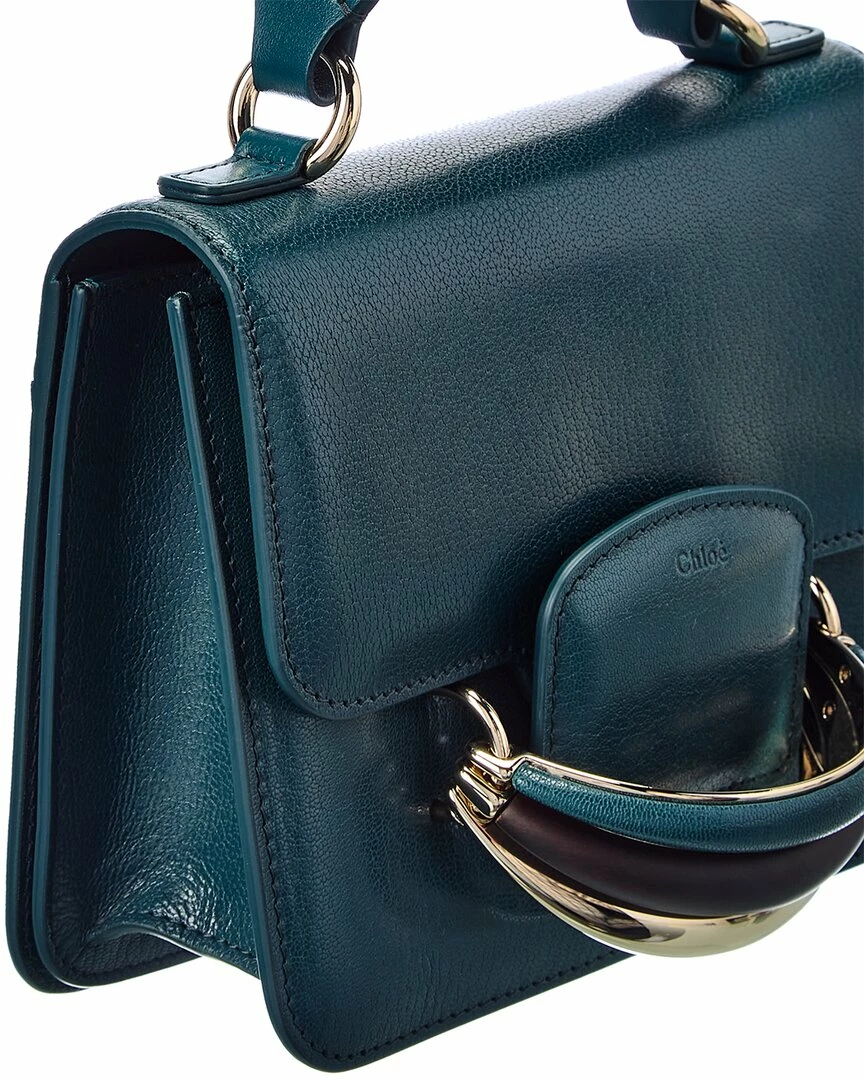Chloé Kattie Top Handle Leather Crossbody Women Crossbody Bags - Image 3