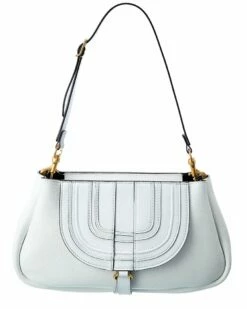 Chloé Marcie Leather Clutch Women Clutches