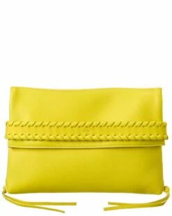 Chloé Mony Leather Clutch Women Wallets & Card Cases