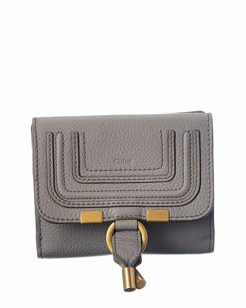 Chloé Marcie Leather French Wallet Women Wallets & Card Cases