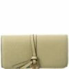 Chloé Alphabet Leather Continental Wallet Women Wallets & Card Cases