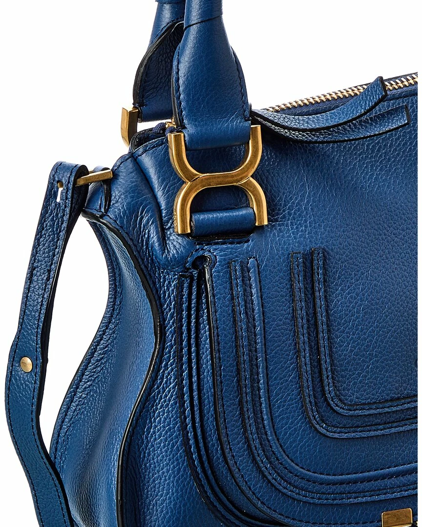 Chloé Marcie Small Leather Satchel Women Satchels & Top Handles - Image 3