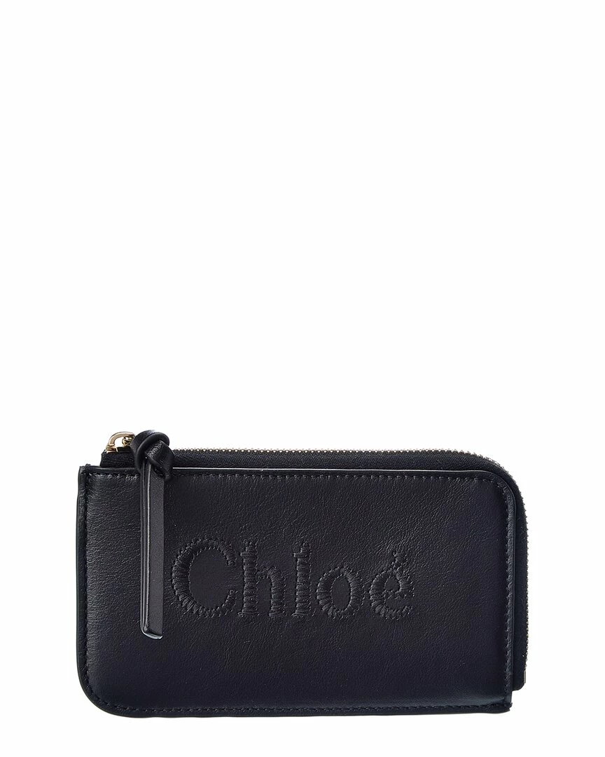 Chloé Sense Leather Coin Purse Women Wallets & Card Cases