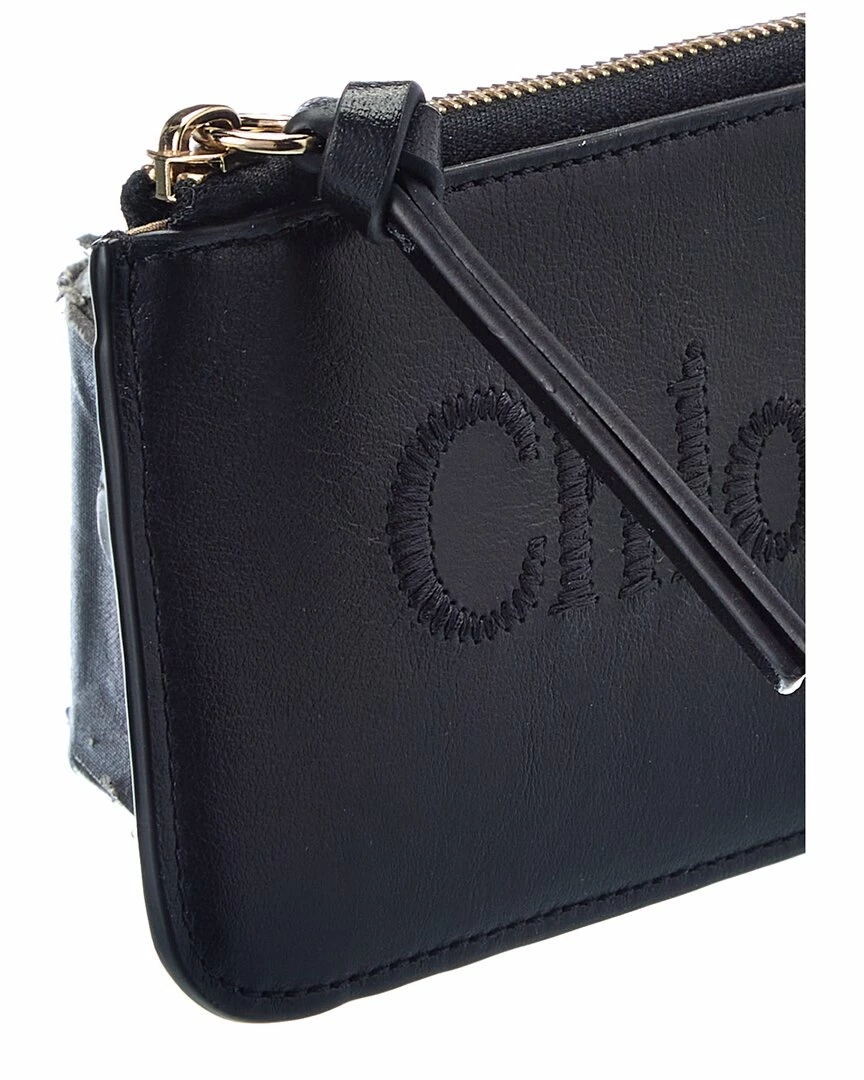 Chloé Sense Leather Coin Purse Women Wallets & Card Cases - Image 3