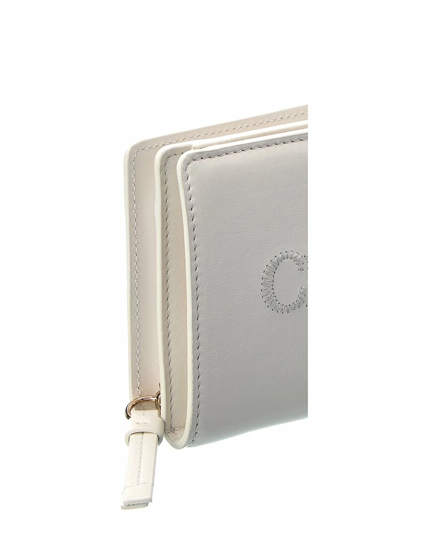 Chloé Sense Leather Compact Wallet Women Wallets & Card Cases - Image 3