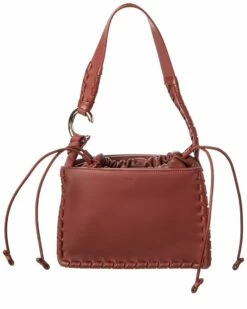 Chloé Mate Gusset Leather Satchel Women Satchels & Top Handles