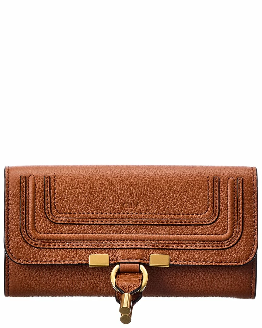 Chloé Marcie Long Leather Wallet Women Wallets & Card Cases
