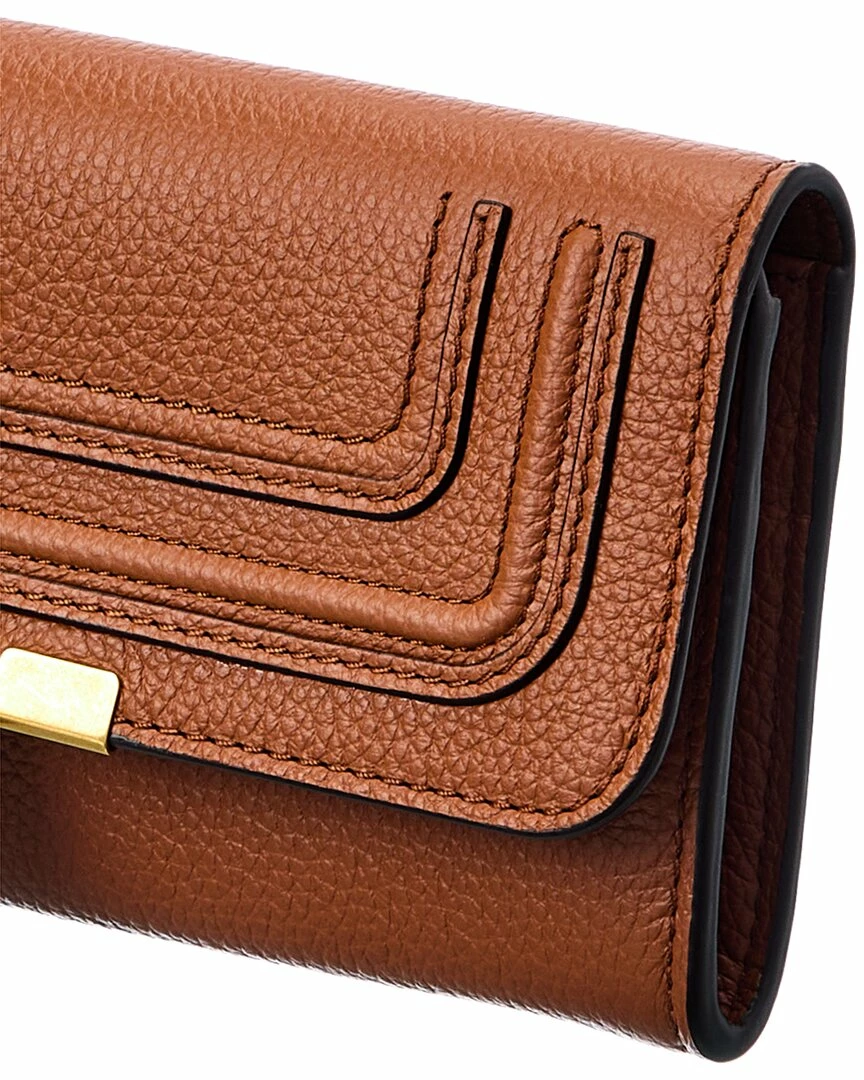 Chloé Marcie Long Leather Wallet Women Wallets & Card Cases - Image 4