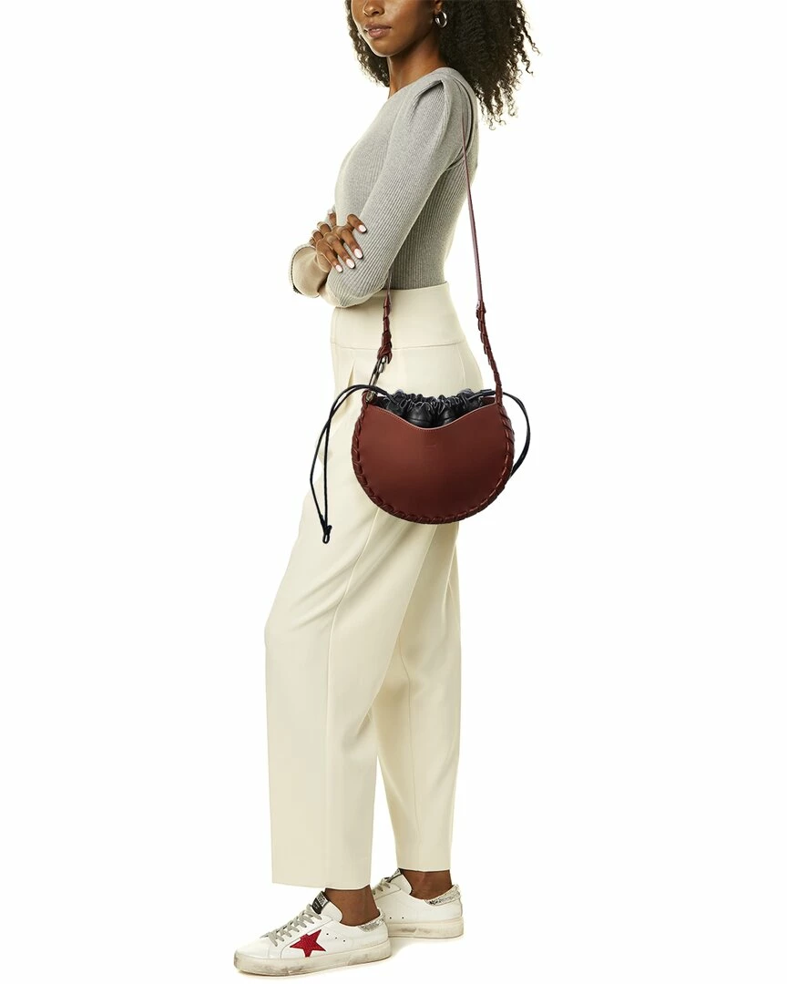 Chloé Chloe Mate Small Leather Hobo Bag Women Shoulder Bags - Image 4