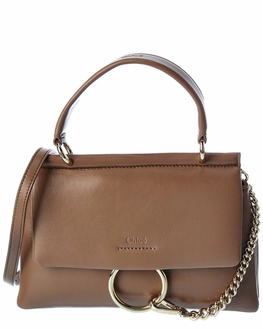 Chloé Faye Small Leather Shoulder Bag Women Shoulder Bags