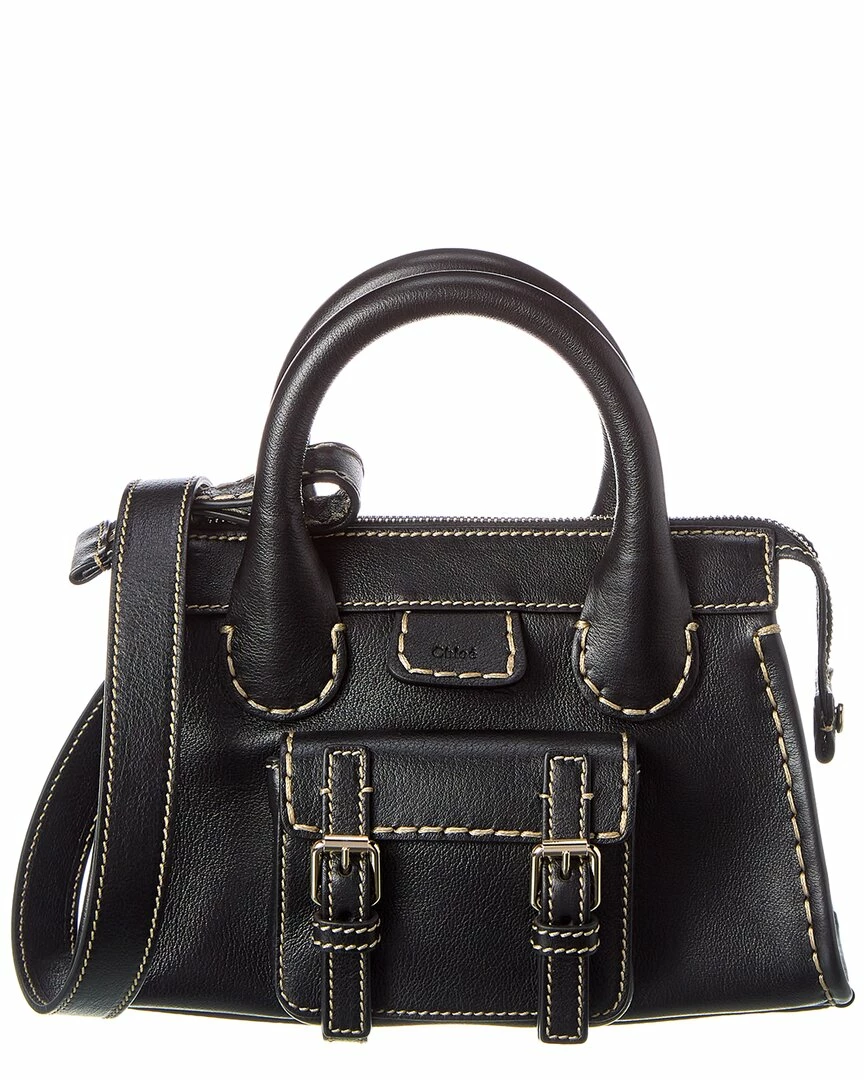 Chloé Edith Mini Leather Satchel Women Satchels & Top Handles