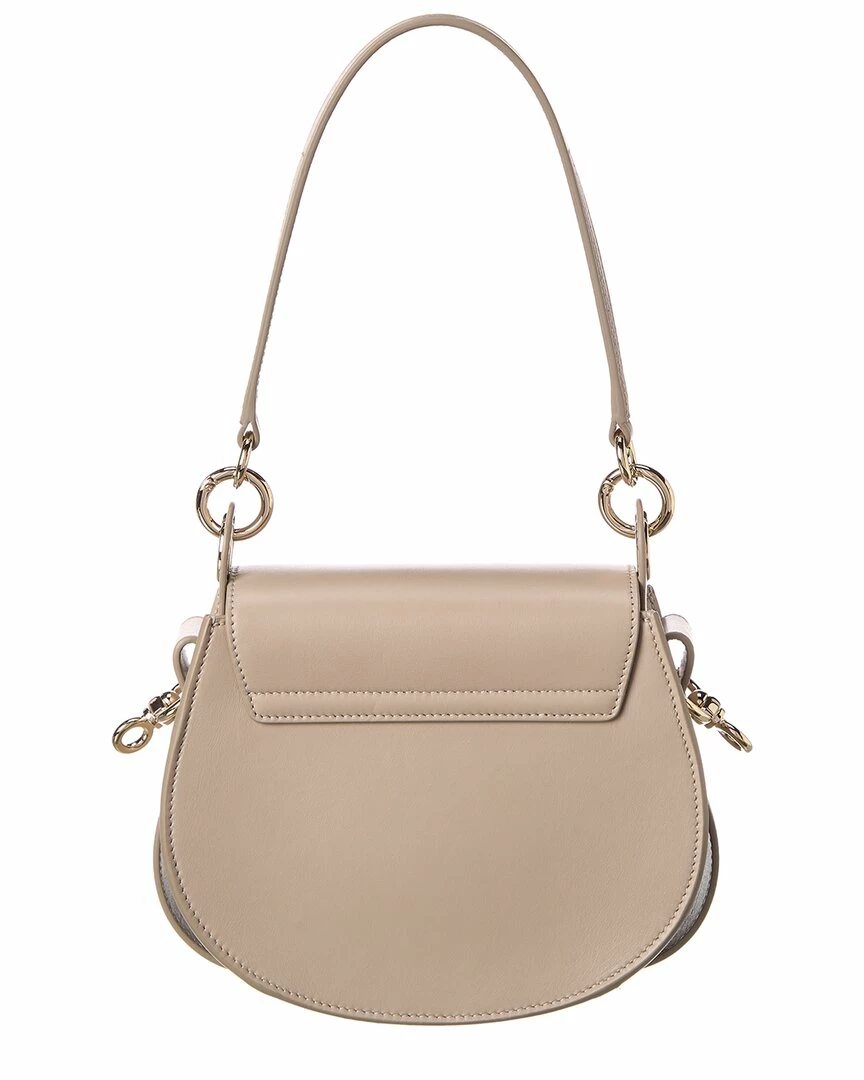Chloé Tess Small Leather & Suede Shoulder Bag Women Shoulder Bags - Image 2