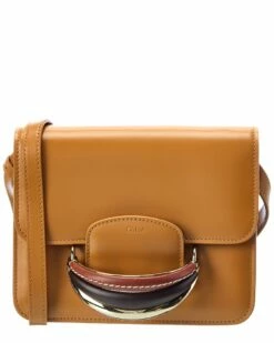 Chloé Kattie Leather Crossbody Women Crossbody Bags