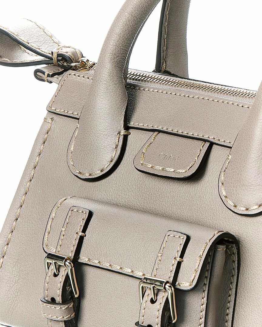 Chloé Edith Mini Leather Satchel Women Satchels & Top Handles - Image 3