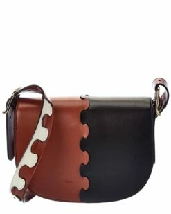 Chloé Mia Leather Saddle Bag Women Shoulder Bags