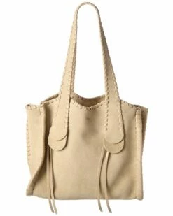 Chloé Mony Medium Suede Shoulder Bag Women Shoulder Bags