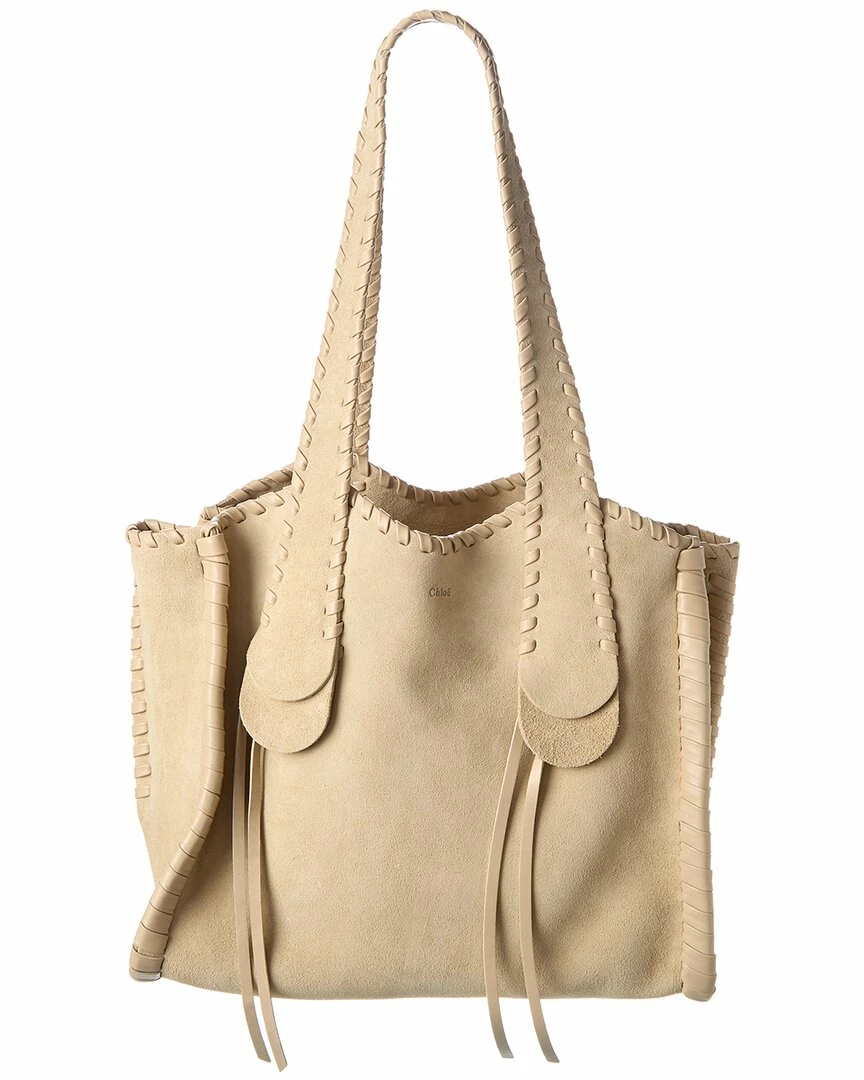 Chloé Mony Medium Suede Shoulder Bag Women Shoulder Bags