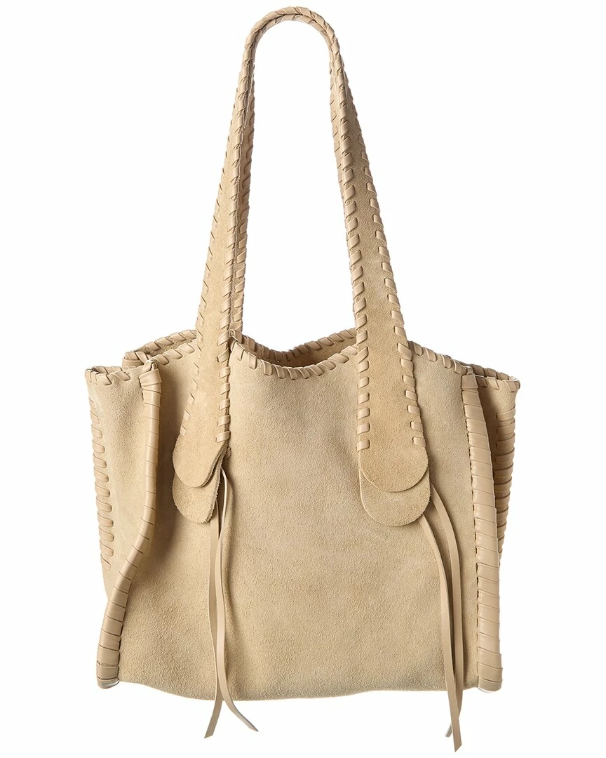 Chloé Mony Medium Suede Shoulder Bag Women Shoulder Bags - Image 2