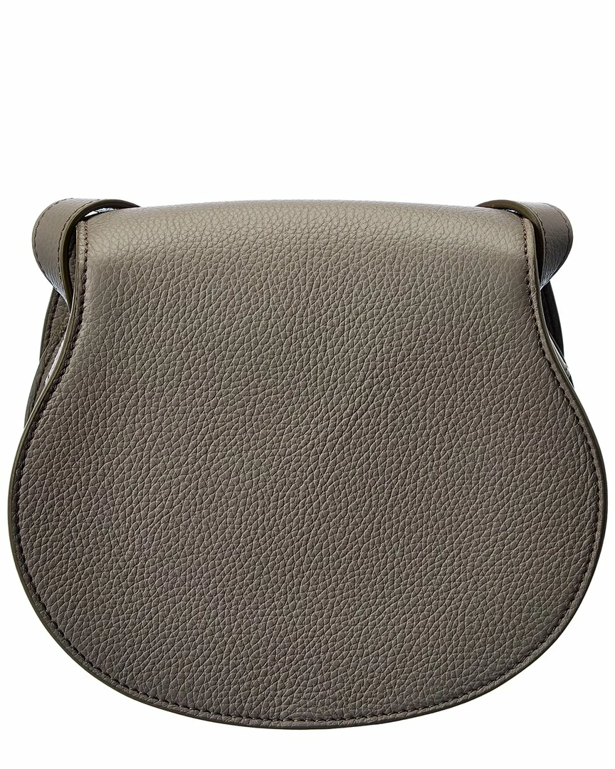 Chloé Marcie Small Leather Saddle Bag Women Shoulder Bags - Image 2