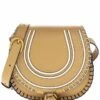 Chloé Marcie Leather Saddle Bag Women Shoulder Bags