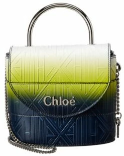 Chloé Aby Ombre Leather Shoulder Bag Women Shoulder Bags