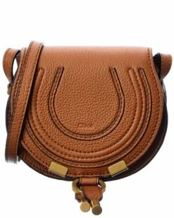 Chloé Marcie Nano Leather Crossbody Women Shoulder Bags