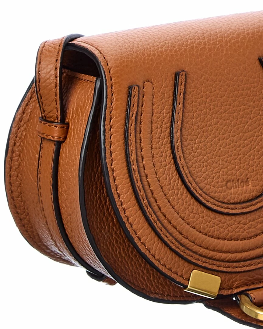 Chloé Marcie Nano Leather Crossbody Women Shoulder Bags - Image 3
