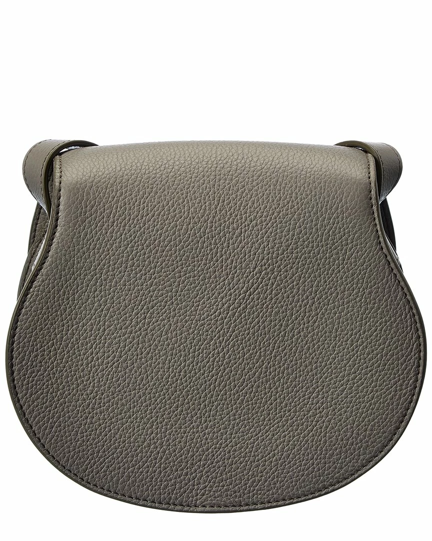 Chloé Marcie Small Leather Saddle Bag Women Shoulder Bags - Image 2