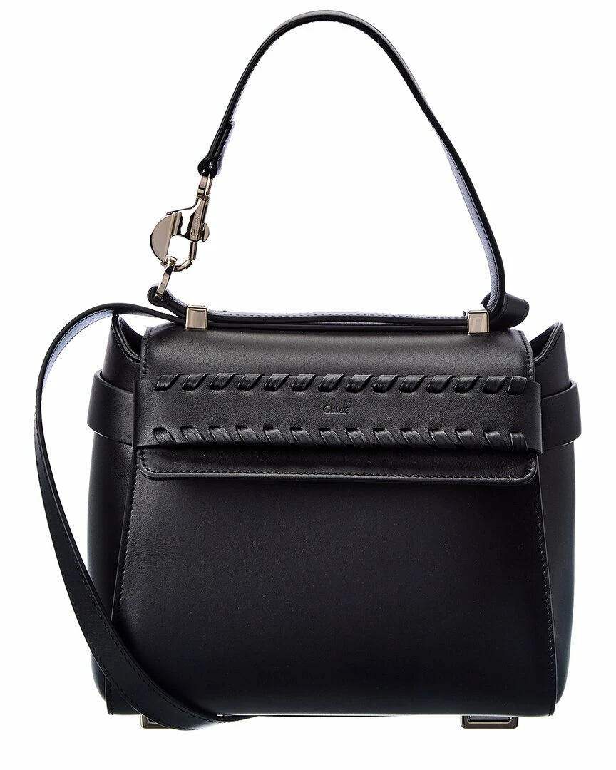 Chloé Nacha Leather Shoulder Bag Women Shoulder Bags