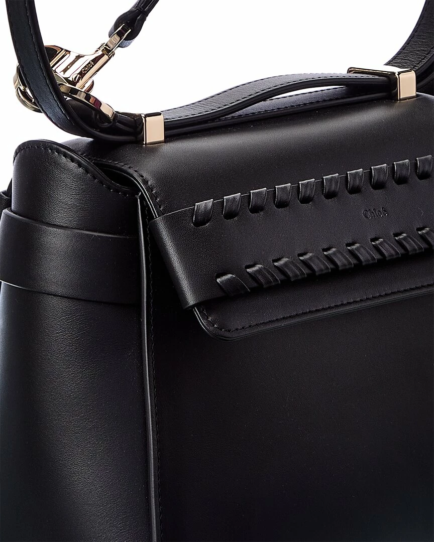 Chloé Nacha Leather Shoulder Bag Women Shoulder Bags - Image 3