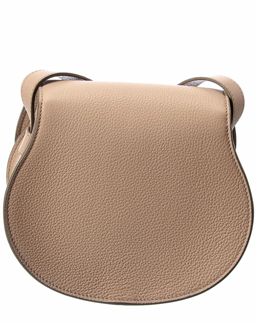 Chloé Marcie Small Leather Saddle Bag Women Shoulder Bags - Image 2