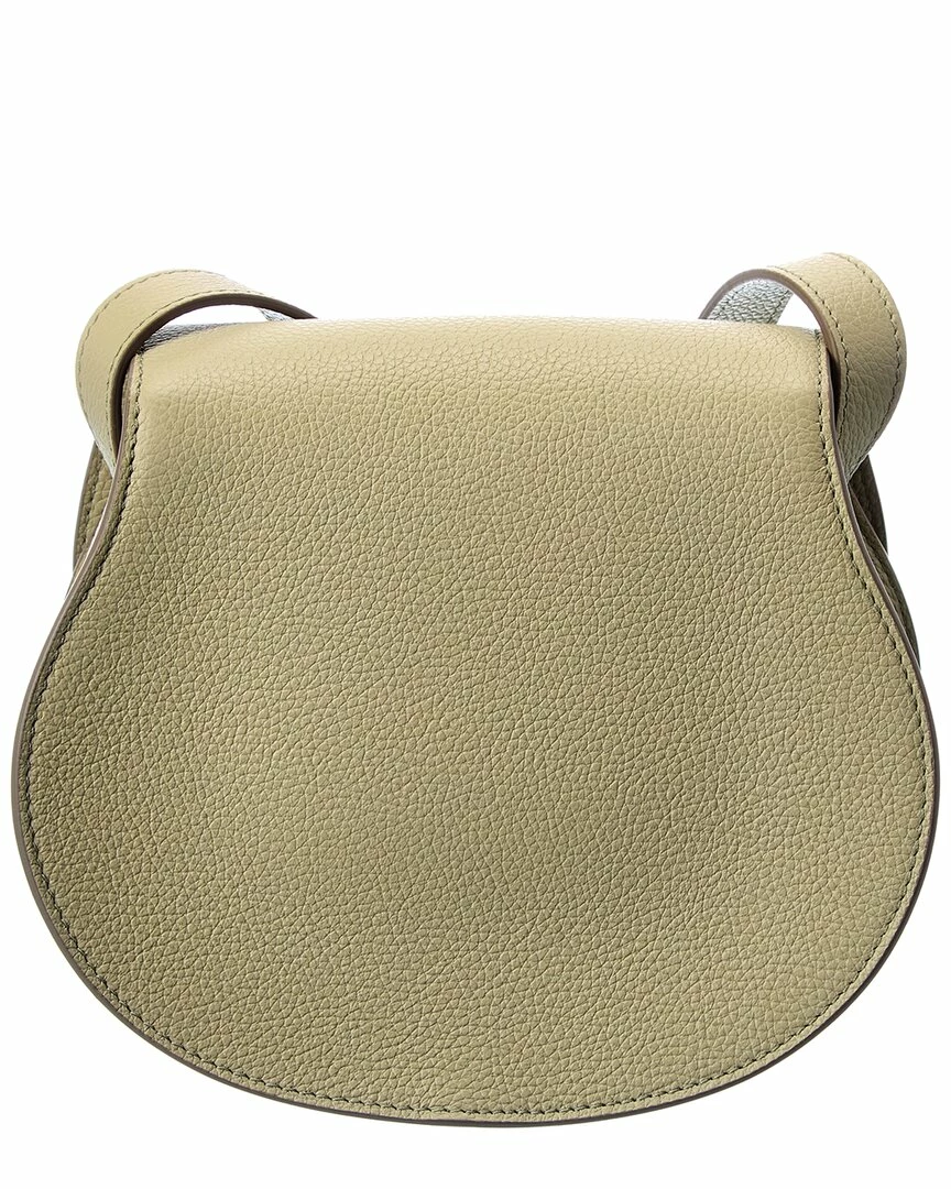 Chloé Marcie Small Leather Saddle Bag Women Shoulder Bags - Image 2