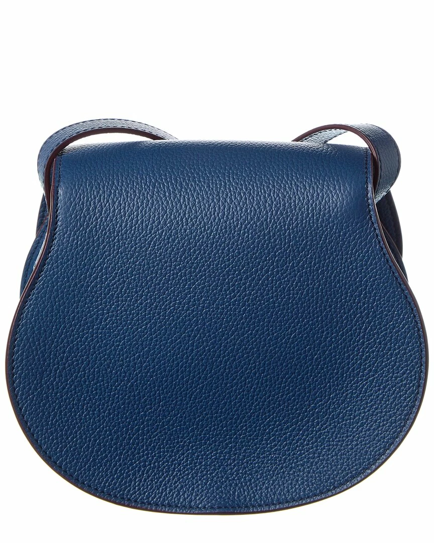 Chloé Marcie Small Leather Saddle Bag Women Shoulder Bags - Image 2