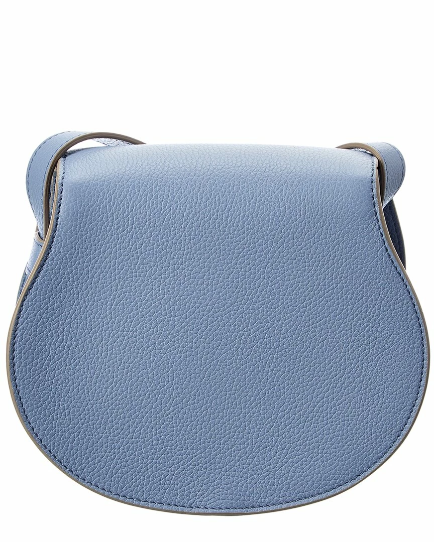Chloé Marcie Small Leather Saddle Bag Women Crossbody Bags - Image 2