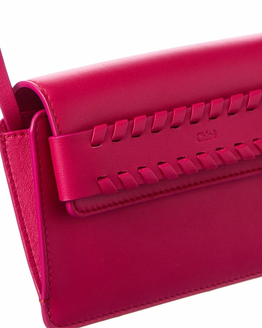 Chloé Mony Leather Shoulder Bag Women Shoulder Bags - Image 3