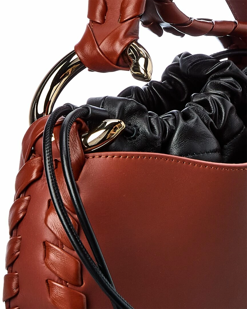 Chloé Mate Small Leather Hobo Bag Women Shoulder Bags - Image 3