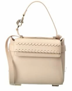 Chloé Nacha Leather Shoulder Bag Women Shoulder Bags