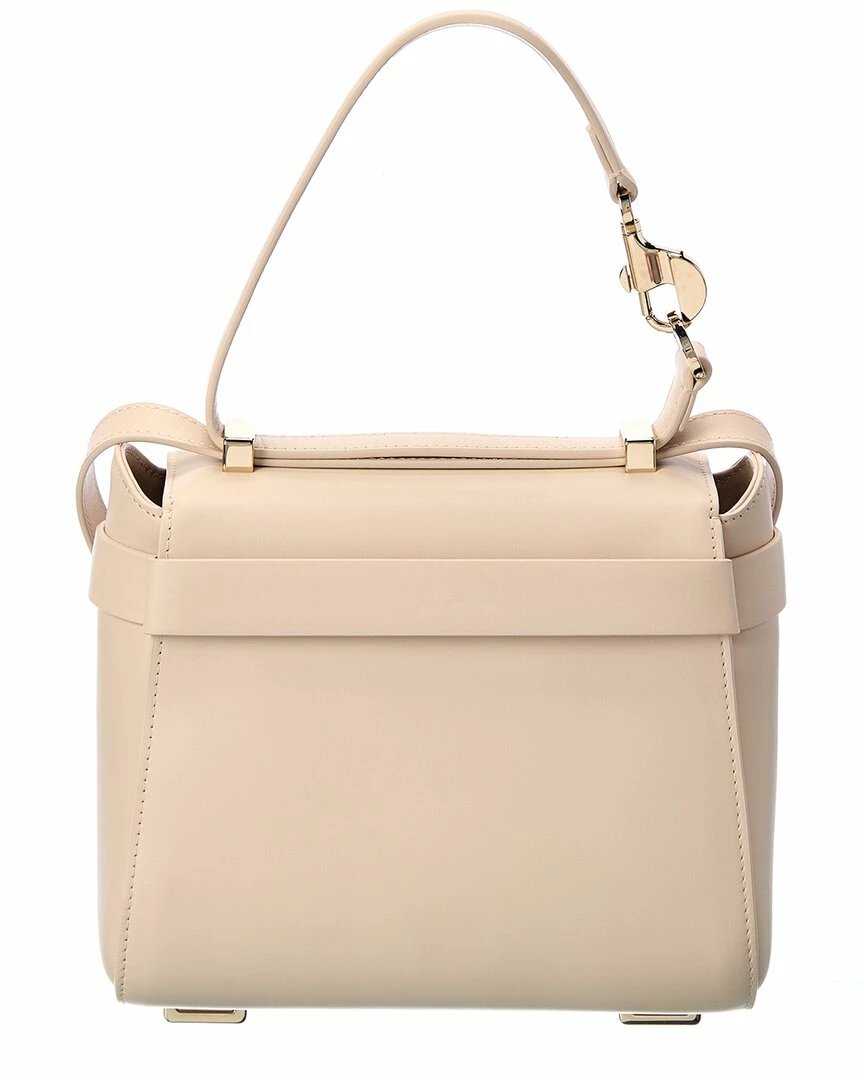 Chloé Nacha Leather Shoulder Bag Women Shoulder Bags - Image 2